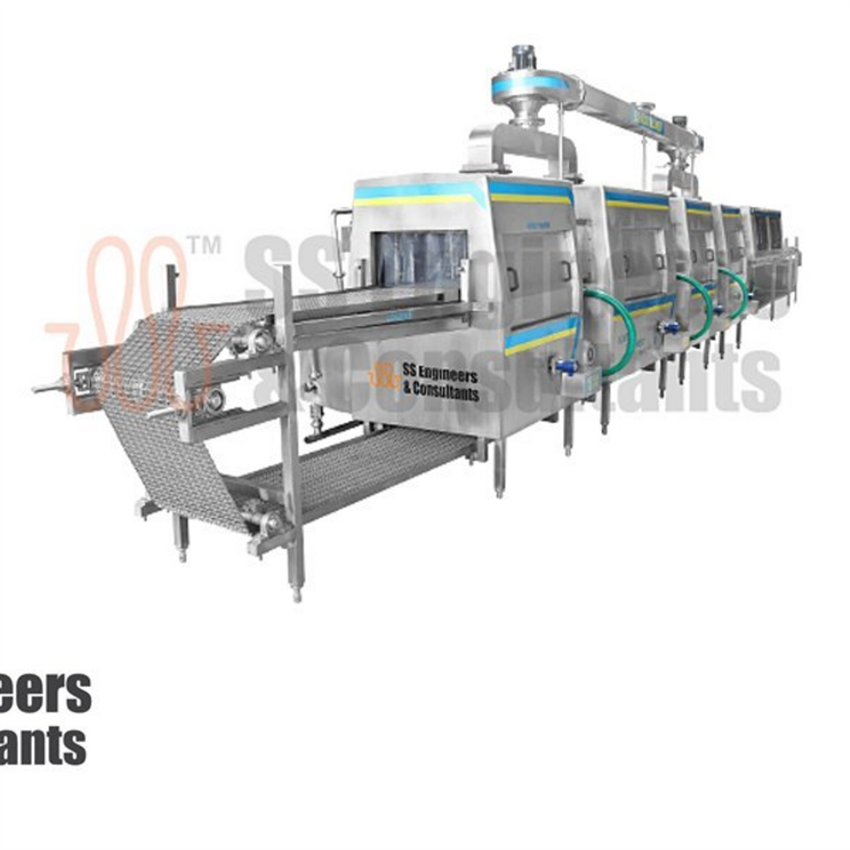 SS Pan Washing Machine