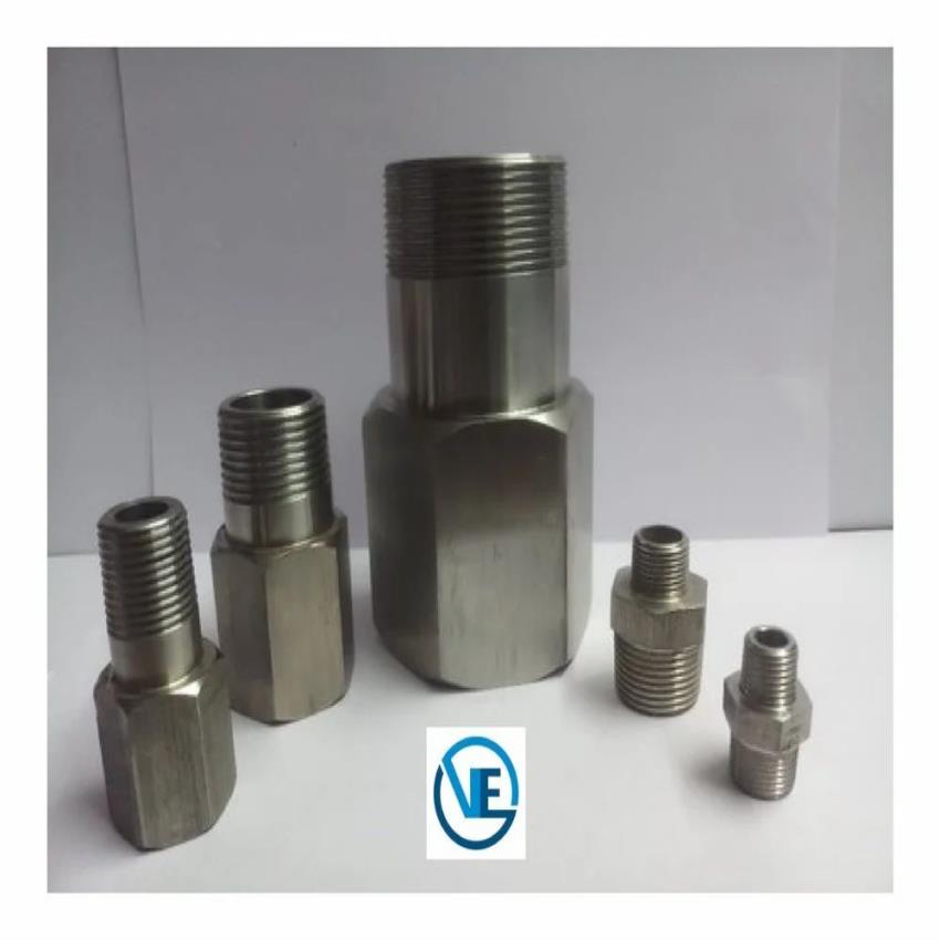 SS Hex Nipple Fitting