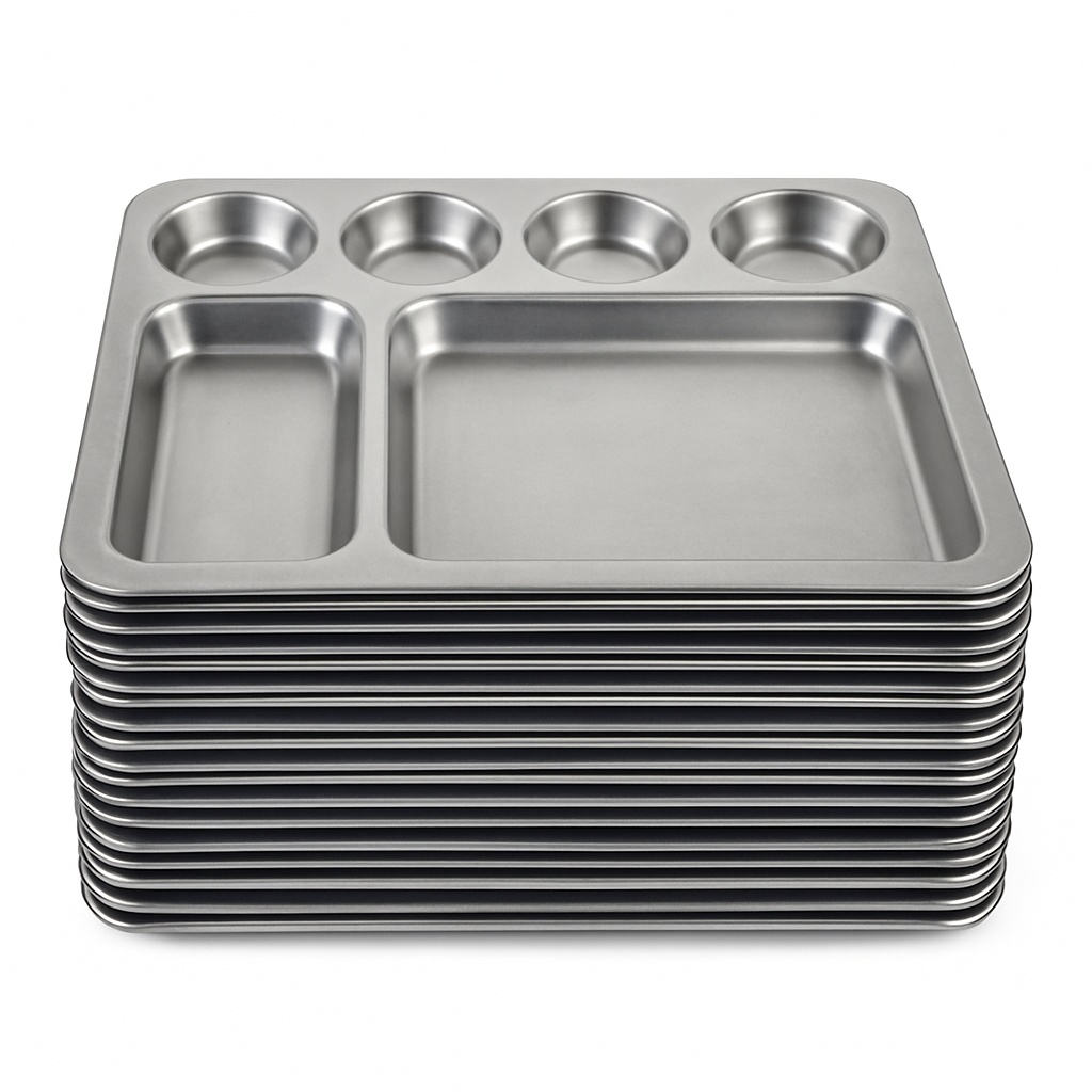 SS Plain Meals Plate