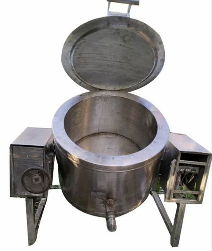SS Rice Steaming Boiler, 30-50 Kg