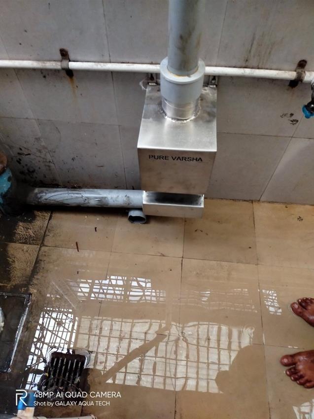 Stainless Steel Rainwater Collection Unit