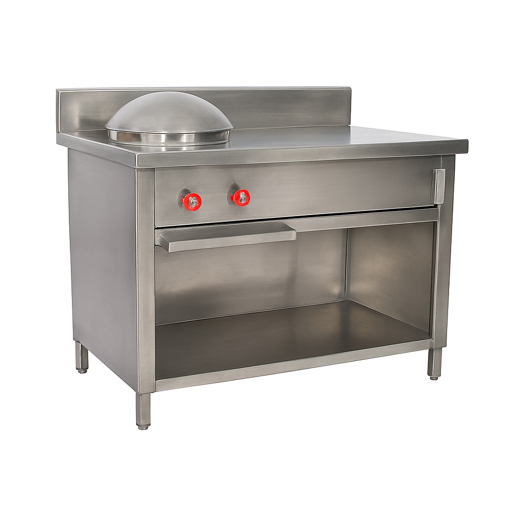 SS Rumali Roti Counter for Tandoor