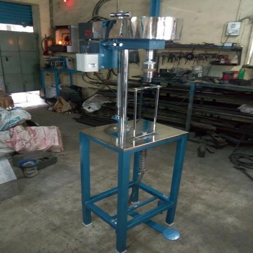 SS Semi Automatic ROPP Capping Machine