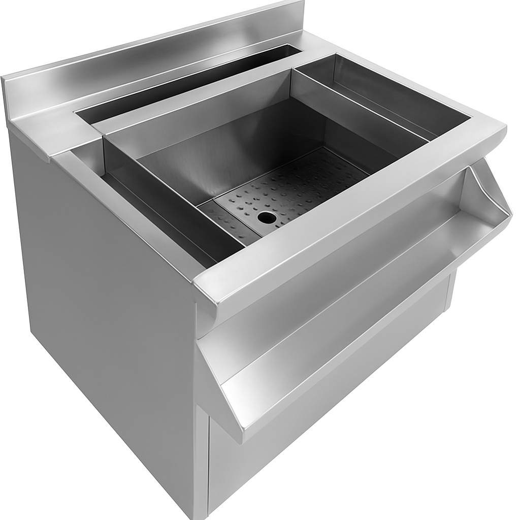 SS Shaker Bar Station