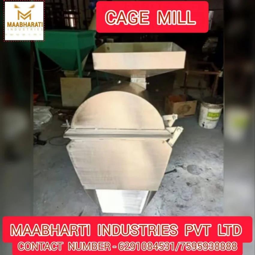 Automatic SS Cage Mill 300kg/hr