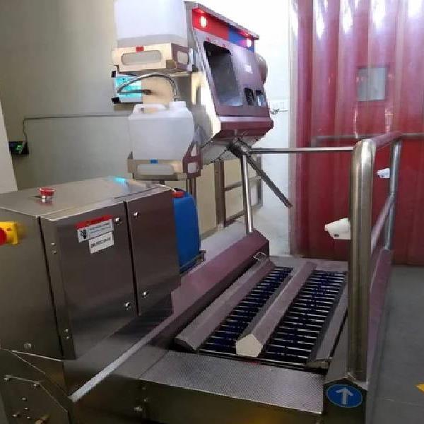 SS Sole Cleaning Machine