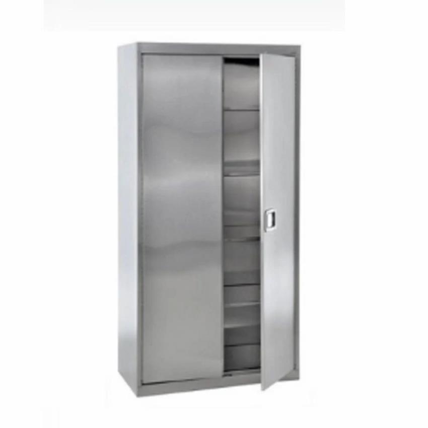 SS Silver Hotel Storage Cabinet