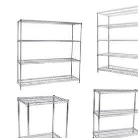 Stainless Steel Wire Shelving Rack