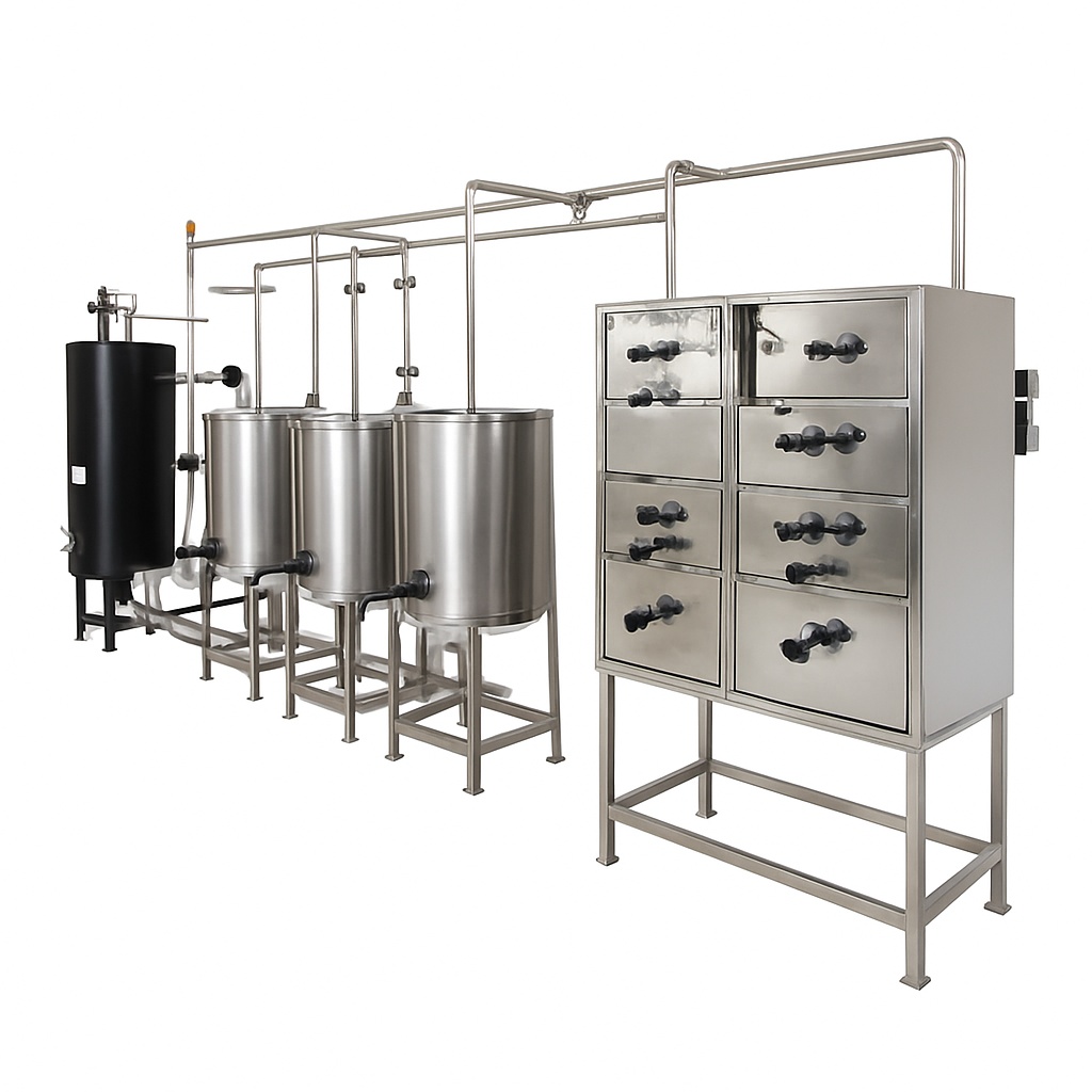 Stainless Steel Stream Plant