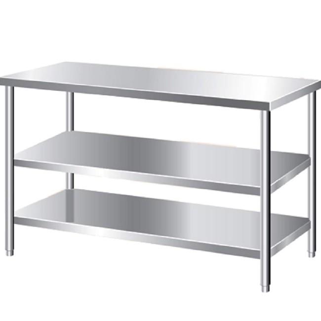 SS Table 48x24x34 Inches