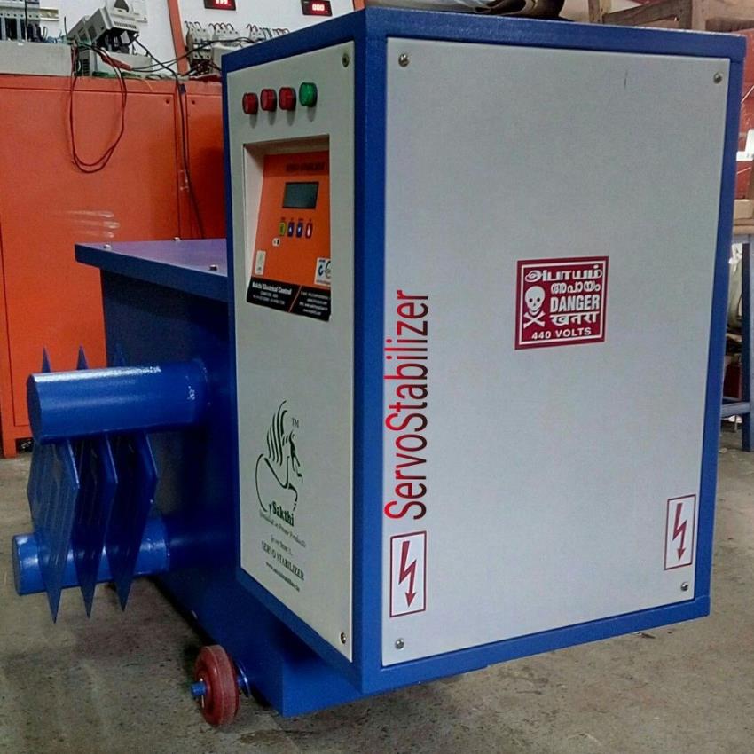 SS Three Phase Servo Voltage Stabilizer