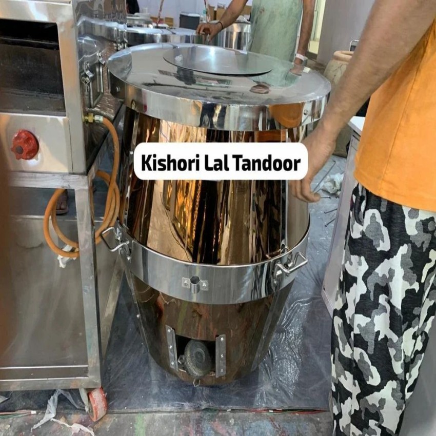 SS Top Brass Gas and Charcoal Oven