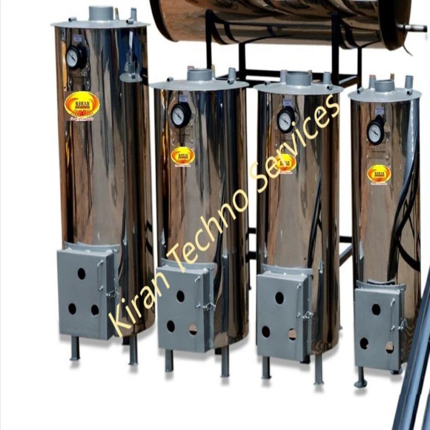 SS Wood Fired Water Heater Units