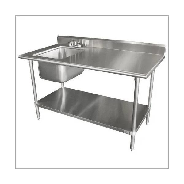 SS Work Table with Single Pot Sink