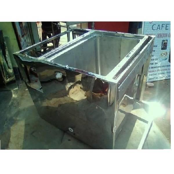 SS304 Polished Soda Machine Body