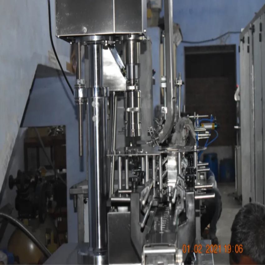 SS304 Wooden Box Lug Capping Machine