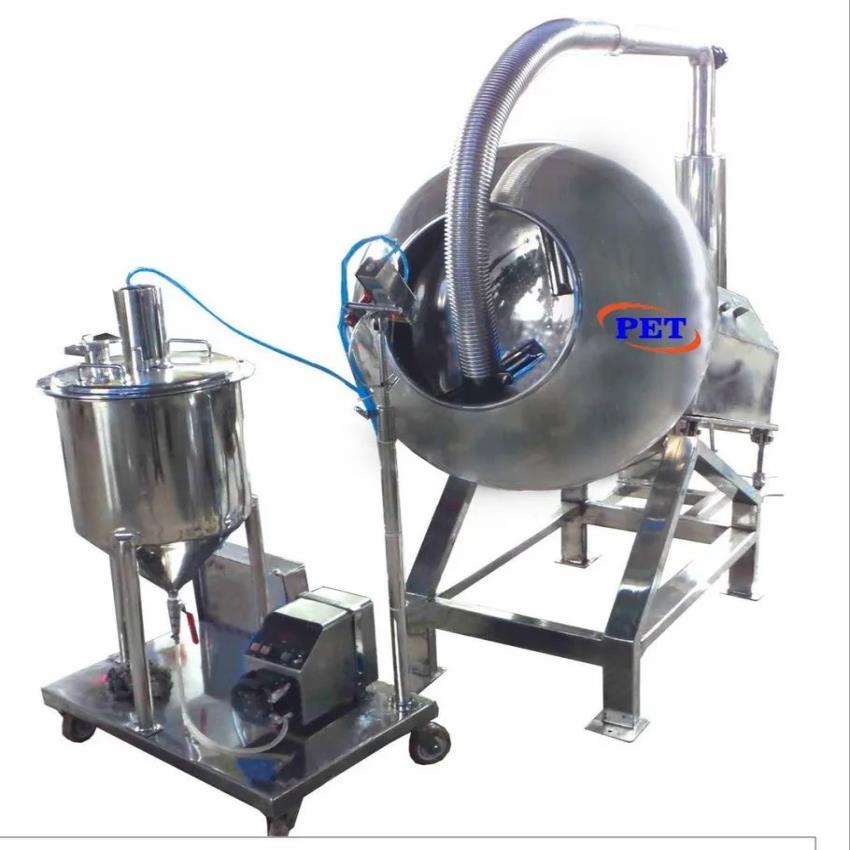 SS316 Tablet Coating Equipment, Pharma & Chocolate