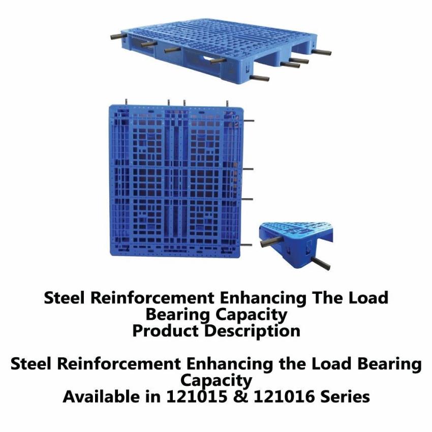 Stackable Industrial Plastic Pallet 1200x1000x150mm