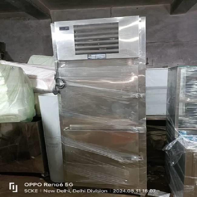 2 Door Stainless Steel Freezer