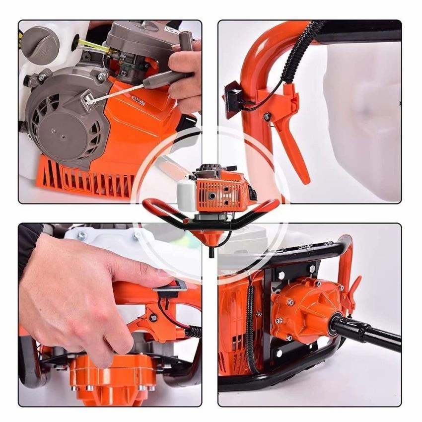 3 HP Petrol Pit Digger Machine