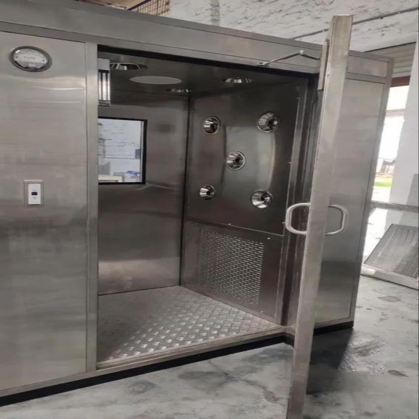 Stainless Steel 50 Hz Cleanroom Air Shower, 900x900x1950H