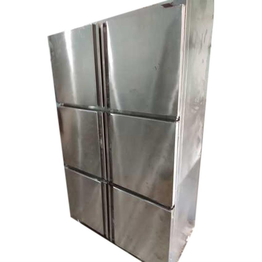 Six Door Stainless Steel Refrigerator