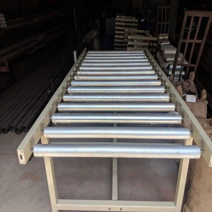 8 Feet Stainless Steel Roller Conveyor