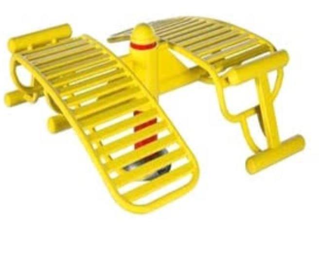 Stainless Steel Ab Crunch Bench for Outdoors