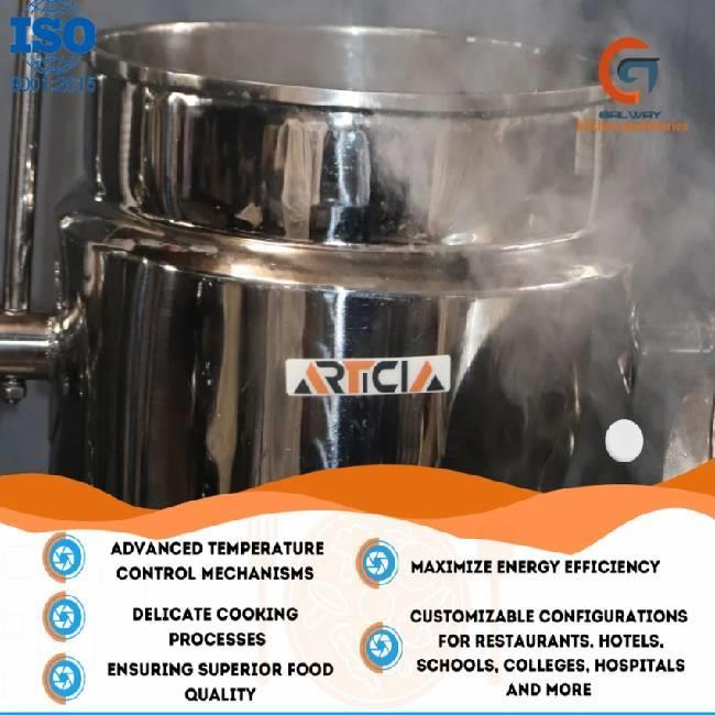 Stainless Steel Commercial Food Steaming Machine