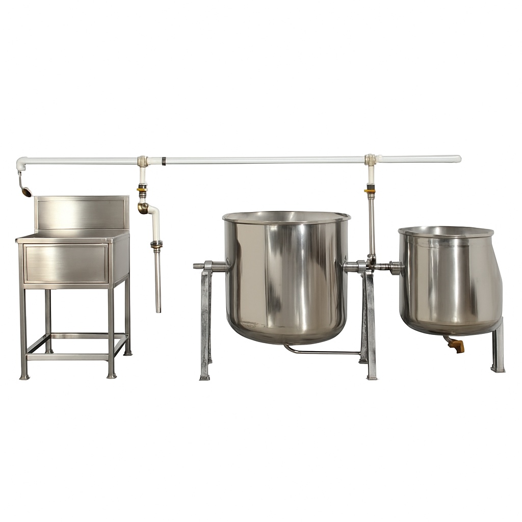 Commercial Stainless Steel Steam Rice Vessel