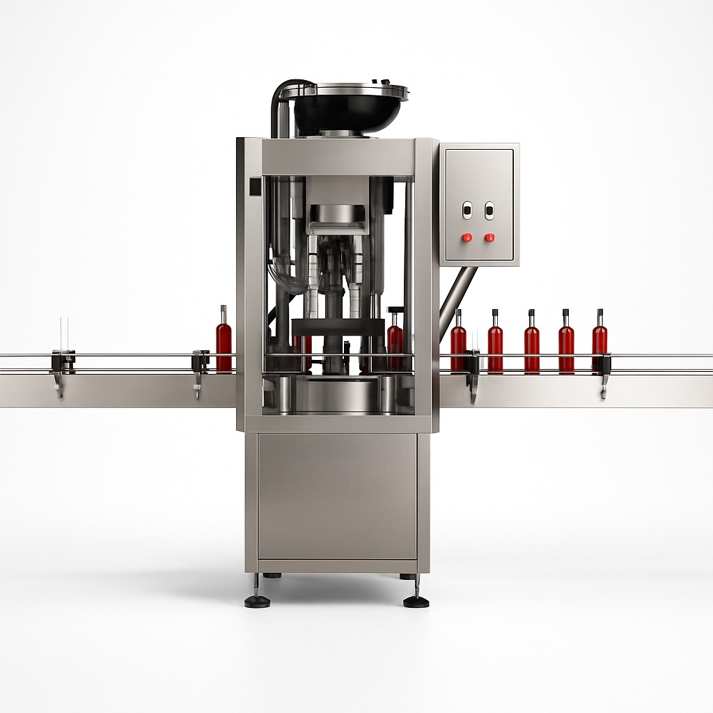 Stainless Steel Auto Bottle Capper