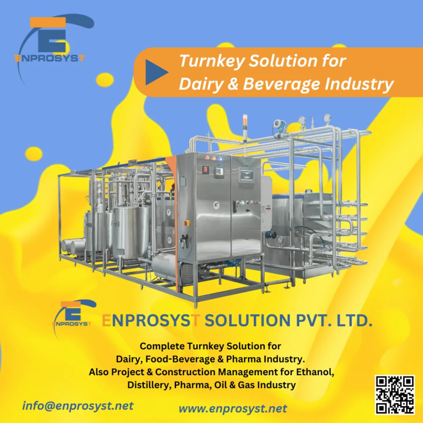 Stainless Steel Beverage Processing Machine, Up to 25000 LPD