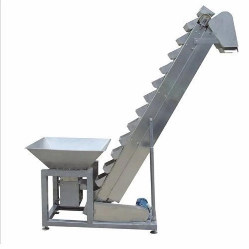 Stainless Steel Bucket Elevator Conveyor, 1 Ton/Hour