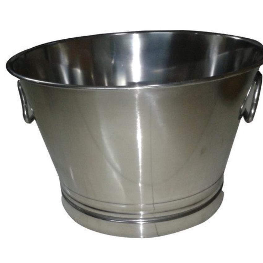 Stainless Steel Industrial Bucket, 21"" X 13""
