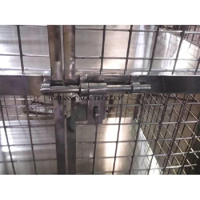 Stainless Steel Cage Trolley Equipment