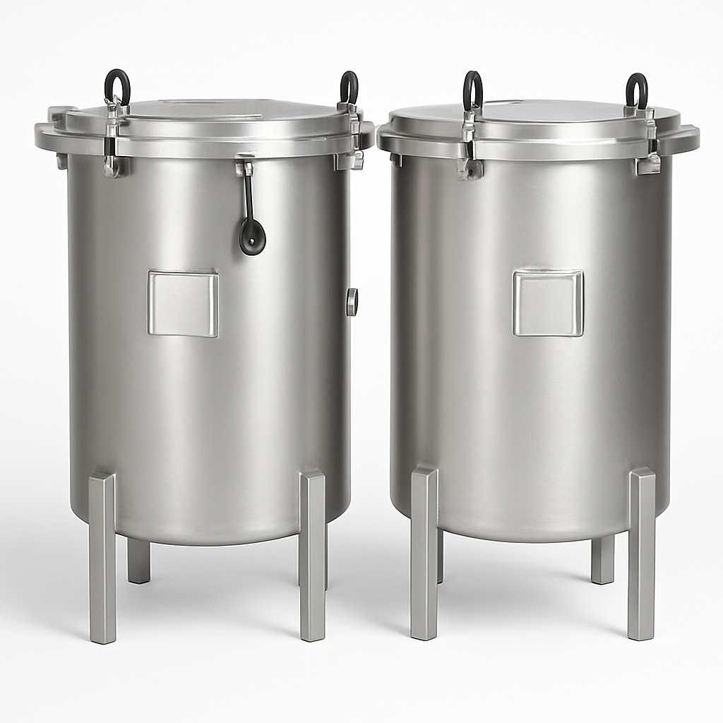 Vertical Stainless Steel Retort Machine