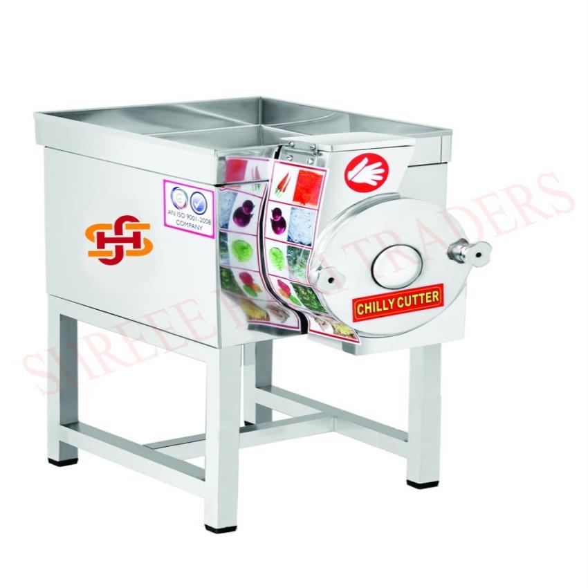 Automatic Stainless Steel Chilly Cutter
