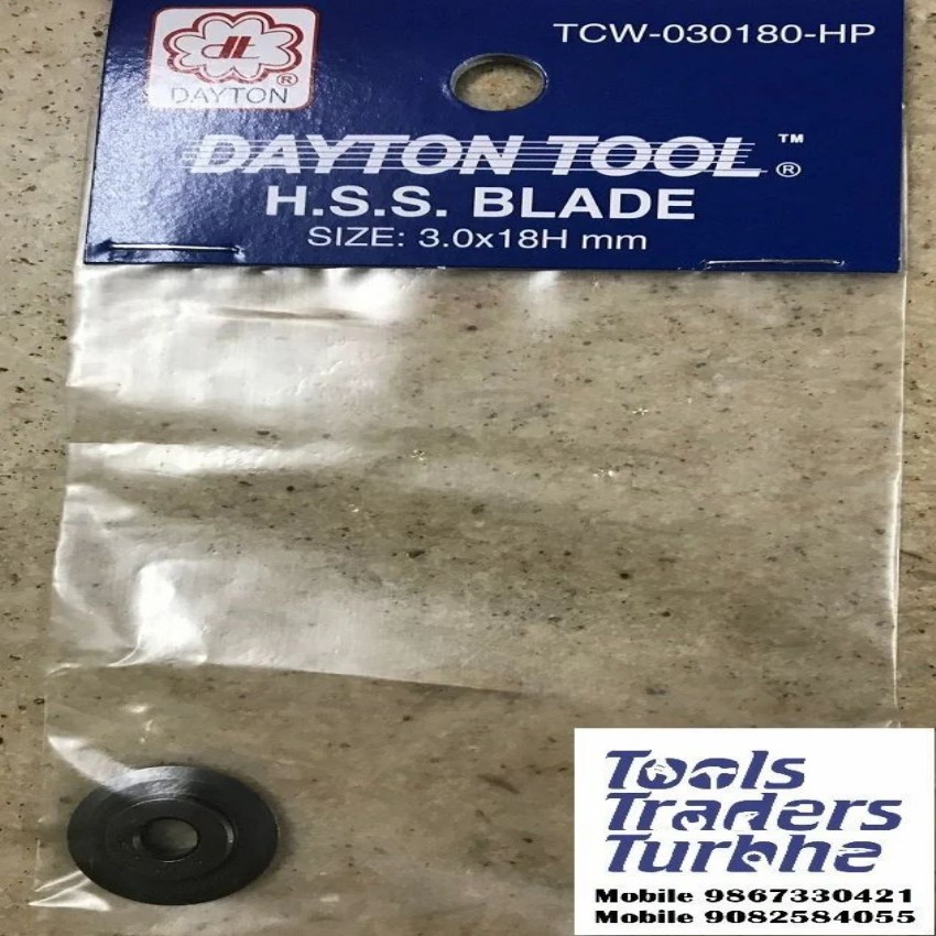 Stainless Steel DAYTON Metal Cutting Blade (TCW-030180-HP), 4 Inch