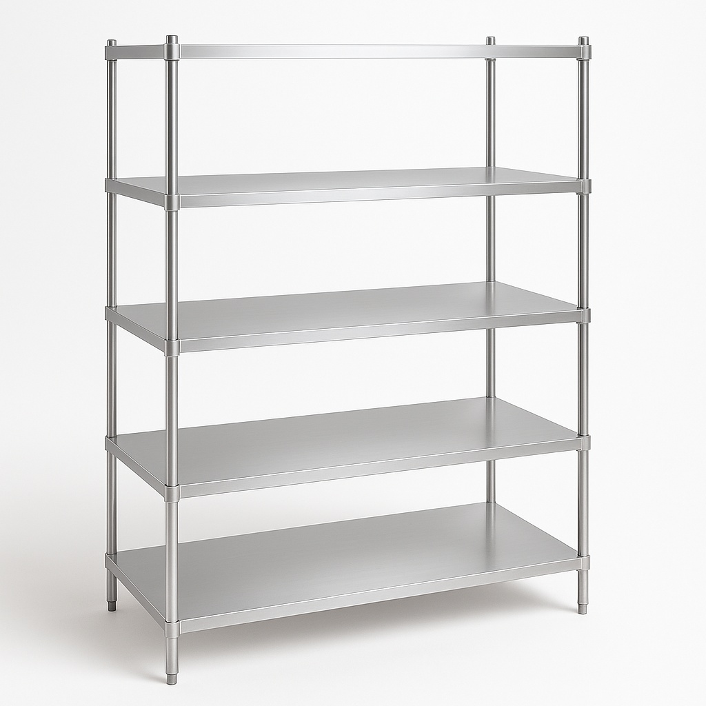 72-Inch Stainless Steel Dish Rack