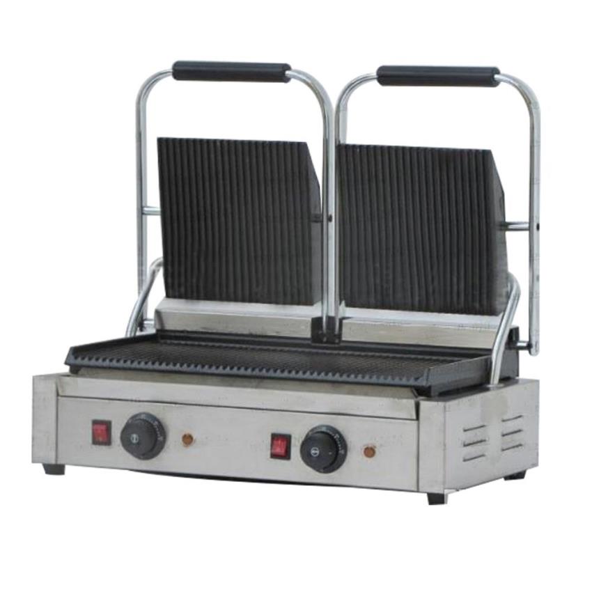Commercial Double Head Sandwich Griller