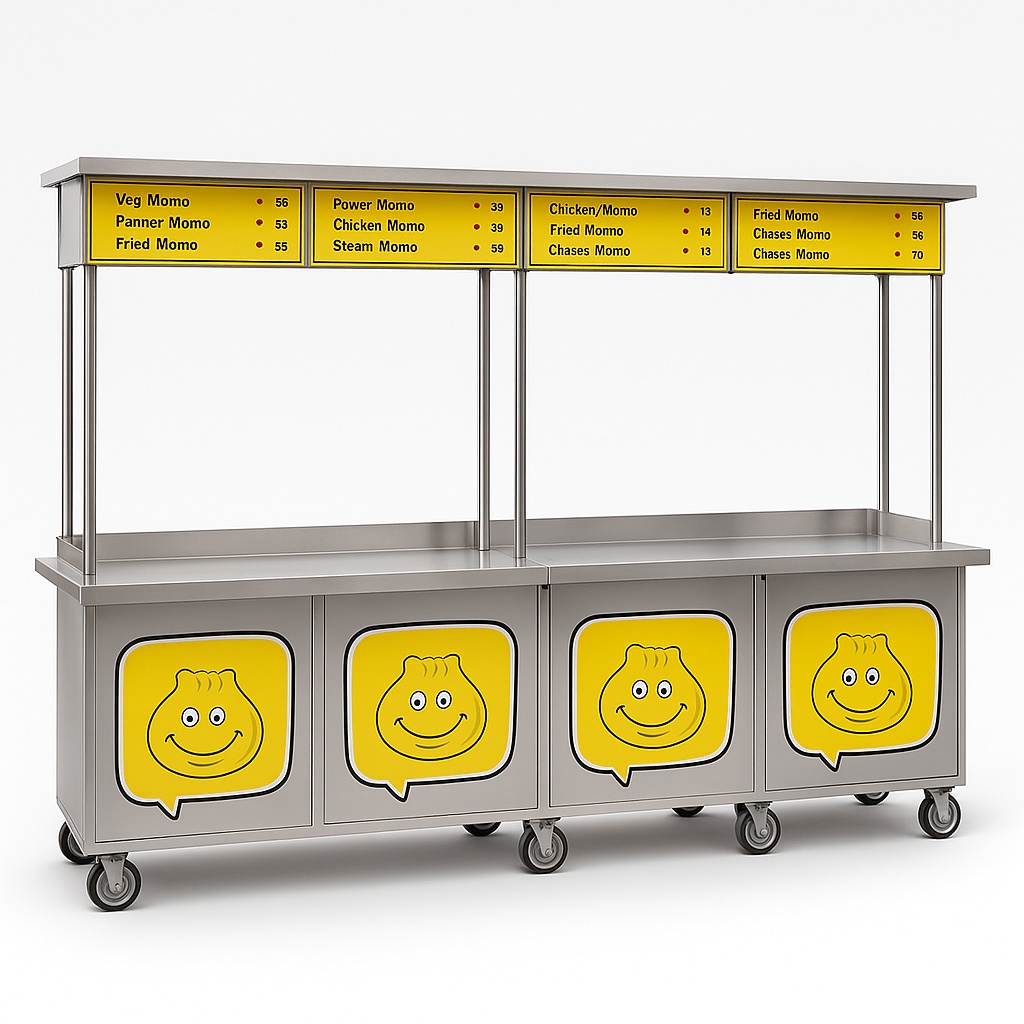 Stainless Steel Food Serving Counter