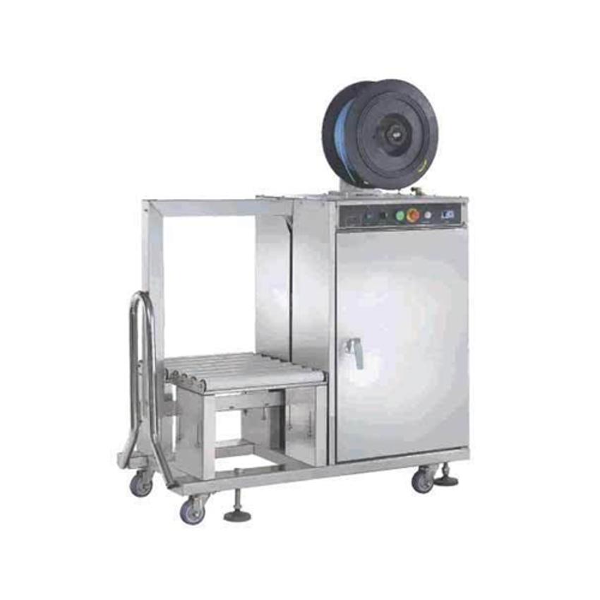 Stainless Steel Roller Table Strapping Machine