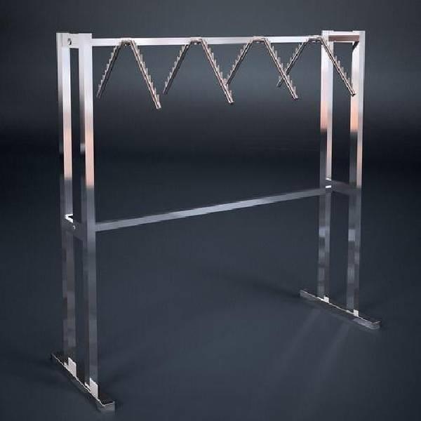 Stainless Steel Garment Display Racks