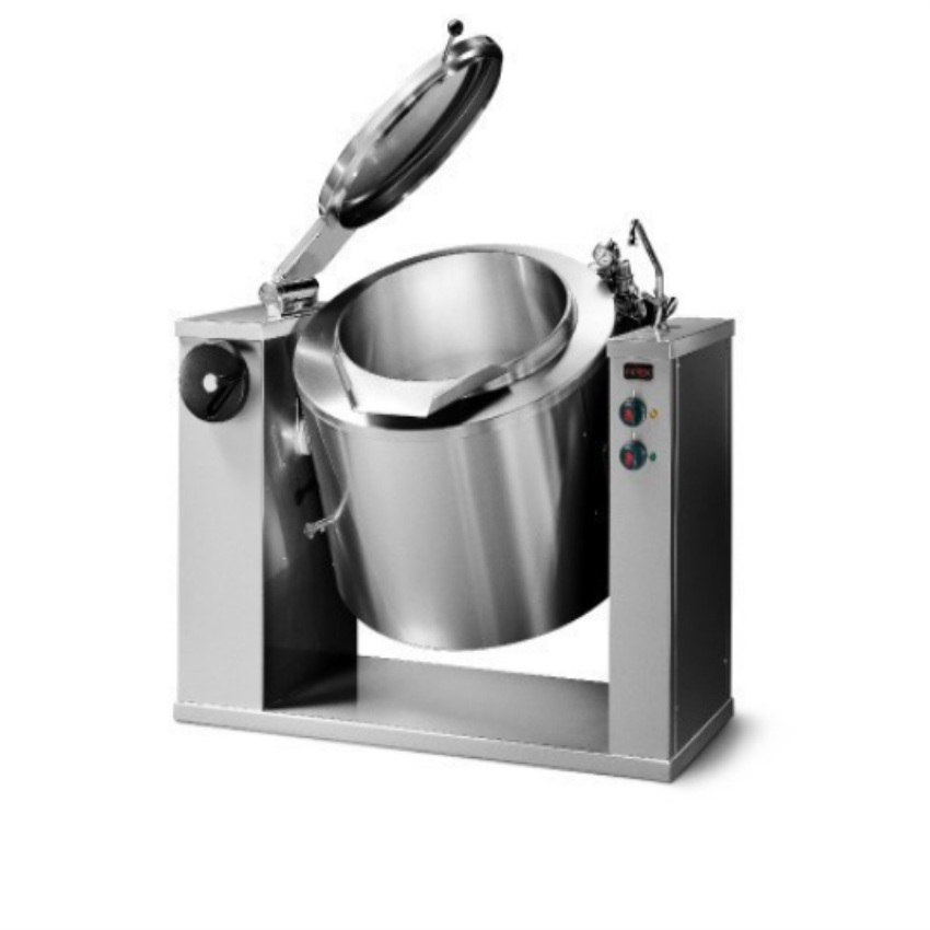 Stainless Steel Tilting Boiling Pan, 60-200 Ltr