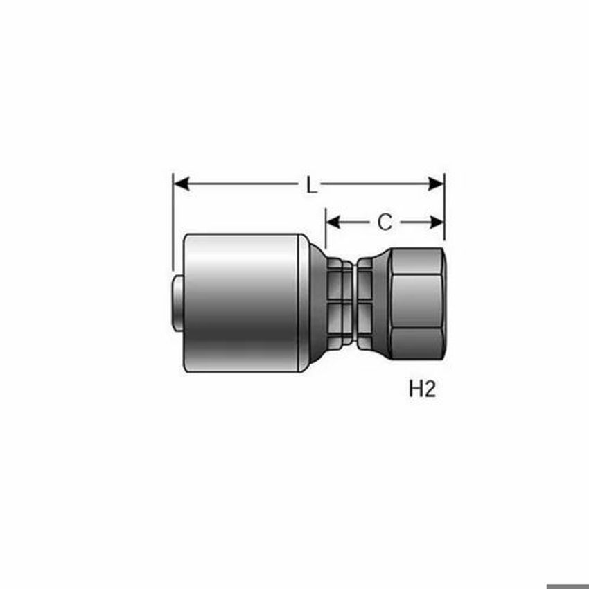 Stainless Steel Air Hydraulic Fitting