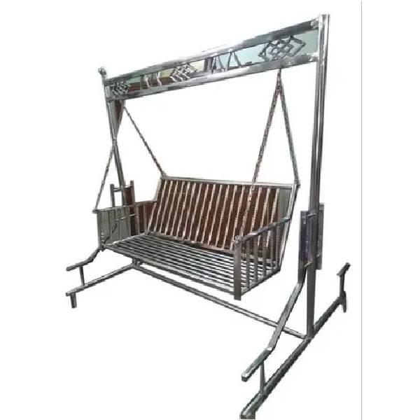 Stainless Steel Home Swing with Roof