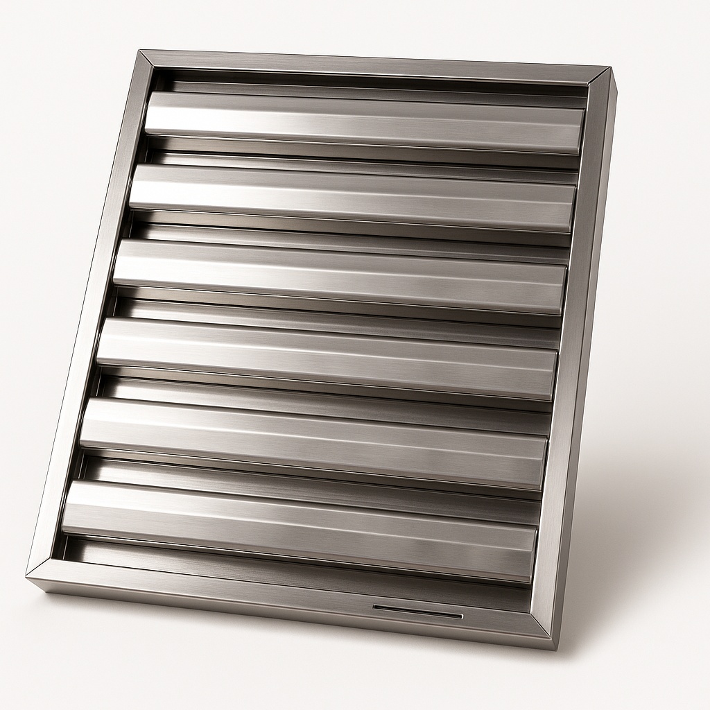 Square Stainless Steel Hood Filter