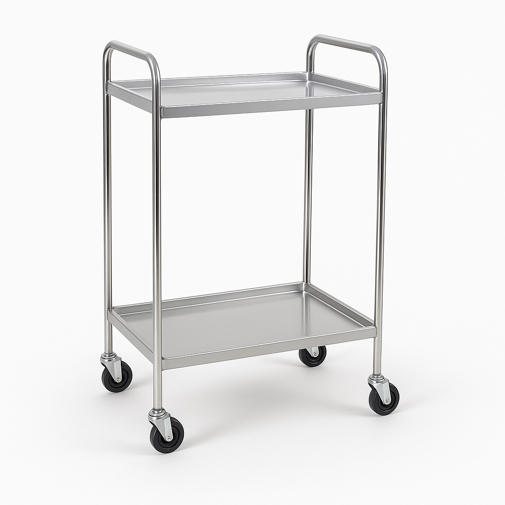 Stainless Steel Medical Trolley