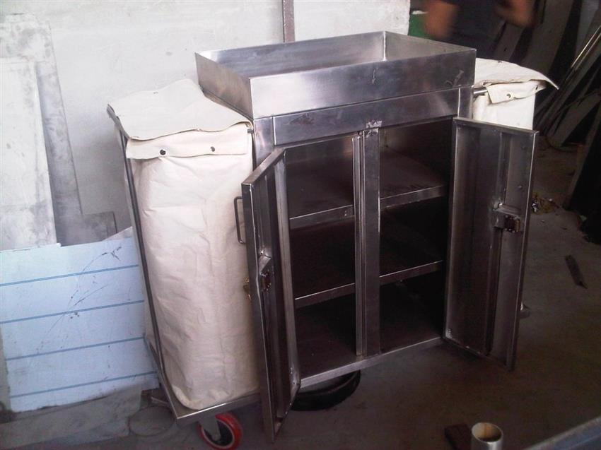 Stainless Steel Hotel Housekeeping Cart