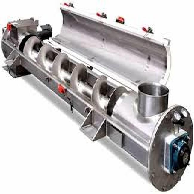 Industrial Stainless Screw Conveyor, Capacity: 800 Kg